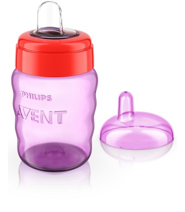 لیوان حالت دست 260میل فیلیپس اونت بنفش Philips Avent - 1