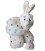 پتو خرگوش خالدار سفید Happy Health - 1