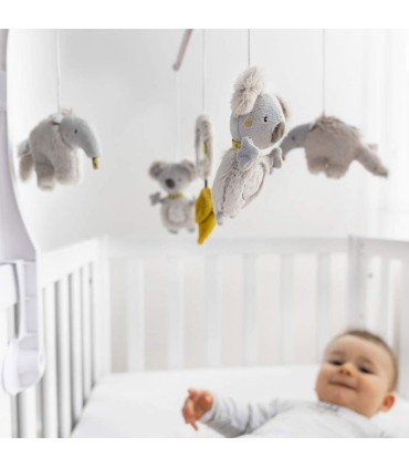 آویز تخت موزیکال بی بی فن طرح خرس Beby Fehn