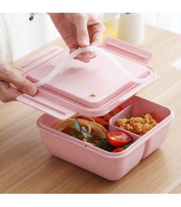 ظرف غذا گیاهی با قاشق و چاپستیک Lunch Box