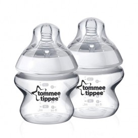 شیشه شیر خوری 2 عددی نوزاد تامی تیپ 150 میل Tommee Tippee