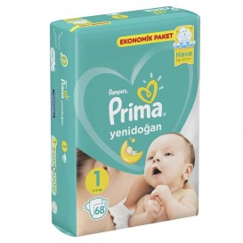 پمپرز - پوشک نوزاد 2تا5 کیلوگرم پریما پمپرز (سایز 1) Pampers - 1