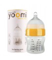 شیشه شیر طلقی درب دار140میل یومی Yoomi