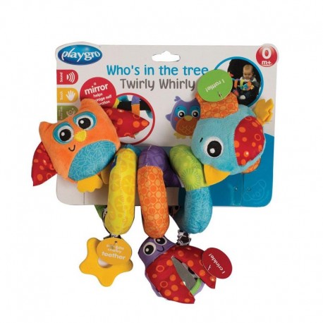 خريد اينترنتي سيسموني نوزاد آویز مارپیچ پلی گرو طرح جوجه و کفشدوزک Playgro نوزادی، نی نی لازم فروشگاه اینترنتی سیسمونی