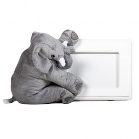 قاب عکس عروسکی فیل اتاق نوزاد فیل کلوروا Cleverwa