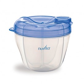 ظرف ذخیره شیرخشک نوزاد نوویتا آبی رنگ Nuvita