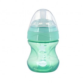 شیشه شیر ضدنفخ طلقی نوویتا 150 میل سبز Nuvita