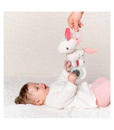 آویز کالسکه و کریر  اسب تک شاخ بی بی فن Baby Fehn