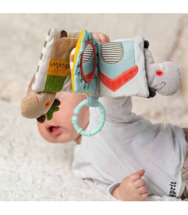 آویز کتابچه کریر و کالسکه طرح اسب آبی بی بی فن Baby Fehn