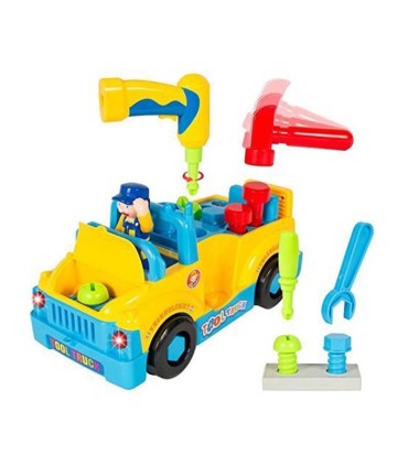 اسباب بازی آموزشی ماشین موزیکال تعمیرات هولی تویز Hola Toys