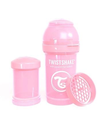 شیشه شیر طلقی نوزاد تویست شیک طلقی 260 میل بنفش Twistshake