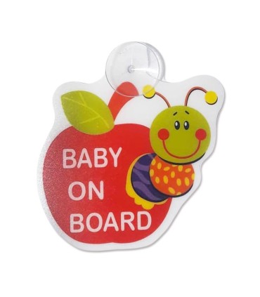 آویز هشدار کودک ماشین Baby on board