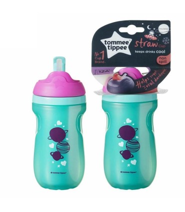 لیوان آبمیوه خوری نی دار تامی تیپ Tommee Tippee