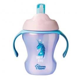 لیوان آموزشی نی دار 230 میل تامی تیپی Tommee Tippee