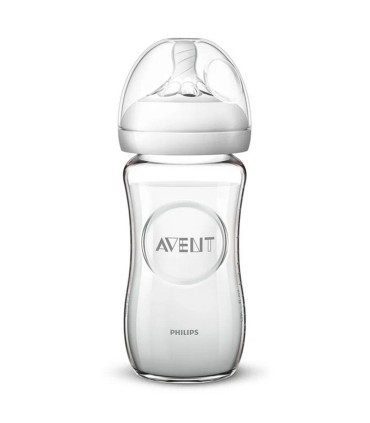 شیشه شیر پیرکس نچرال 240 میل فیلیپس اونت Philips Avent - 1