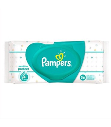 دستمال مرطوب ضدحساسیت درب دار پمپرز 56عددی Pampers - 1