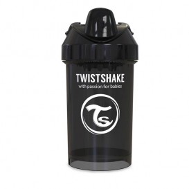 لیوان آبمیوه خوری تویست شیک 300 میل مشکی Twistshake