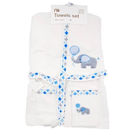 حوله تن پوش نوزاد طرح حیوانات سایز L مادرکر MotherCare