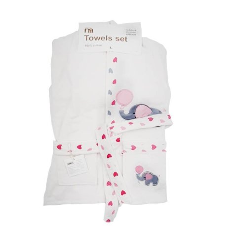 حوله تن پوش نوزاد طرح حیوانات سایز L مادرکر MotherCare