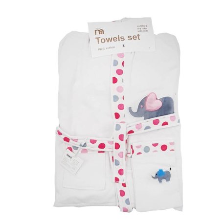 حوله تن پوش نوزاد طرح حیوانات سایز L مادرکر MotherCare