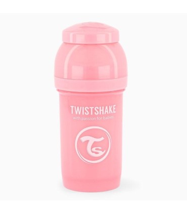 شیشه شیر ضدنفخ تویست شیک 180 میل زرد Twistshake