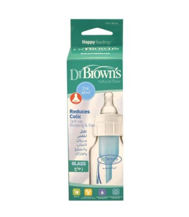 شیشه شیر پیرکس باریک دکتربراون 60 میل  Dr Browns