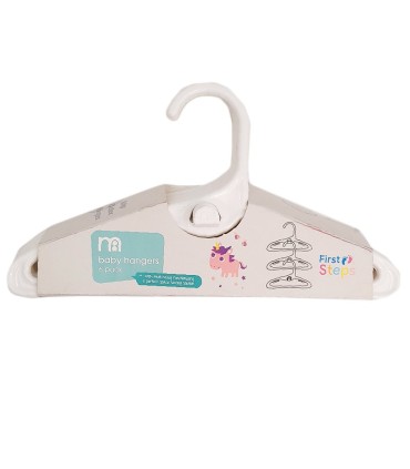 چوب لباسی سفید 6 عددی مادرکر MotherCare - 1