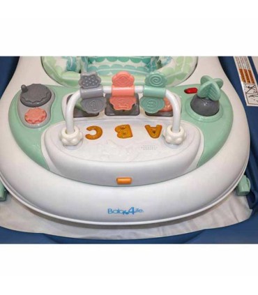 روروئک واکرشو کودک بی بی فورلایف آبی  Baby4life