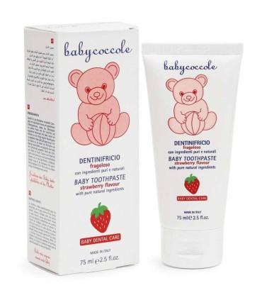 خمیردندان با طعم توت فرنگی بی بی کوکول Babycoccole - 1