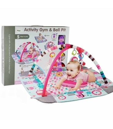 پلی جیم و تشک بازی لبه دار کودک Activity Gym