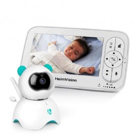 پیجر و دوربین چرخشی اتاق کودک 5 اینچی Heimvision