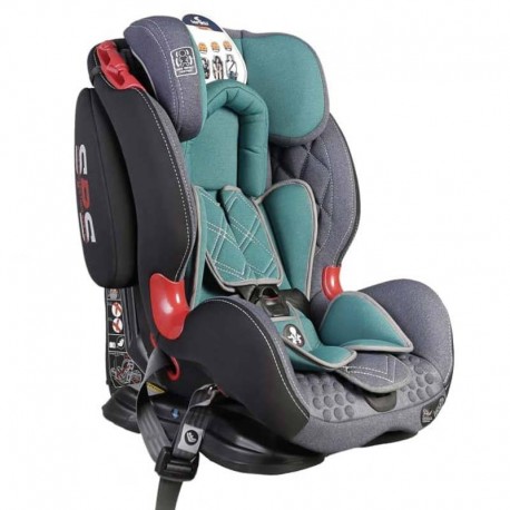 صندلی ماشین کودک ایزوفیکس دار لورلی سبز Lorelli