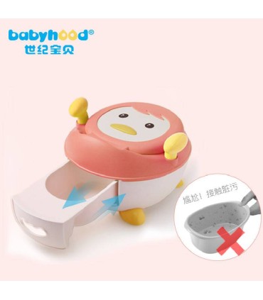 لگن قصری آموزشی کودک طرح اردک بی بی هود Baby hood