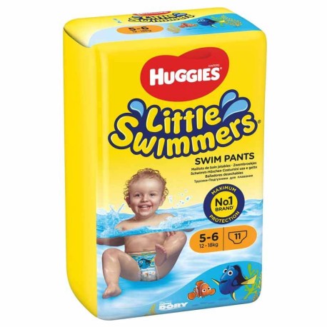 خريد اينترنتي سيسموني نوزاد پوشک استخری کودک (سایز 6-5) Huggies - 1 نوزادی، نی نی لازم فروشگاه اینترنتی سیسمونی
