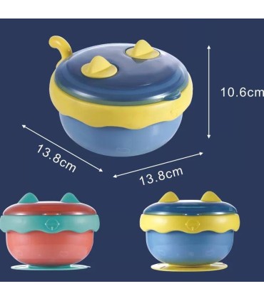 ظرف غذای استیل و استپ دار کودک Jiayi
