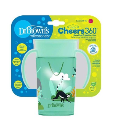 لیوان آبمیوه خوری 360 درجه 300 میل دکتربراون Dr Browns