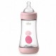 شیشه شیر چیکو سرکج Wellbeing دخترانه 250ml سیلیکان Chicco