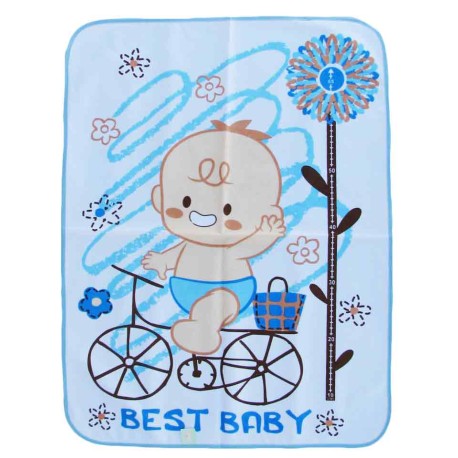 خريد اينترنتي سيسموني نوزاد زیرانداز کوچک طرح دوچرخه و قایق بست بی بی Best Baby - 1 نوزادی، نی نی لازم فروشگاه اینترنتی سیسمونی