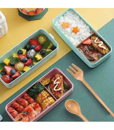 ظرف غذا 3 طبقه با قاشق و چنگال 900 میل  yakada Lunch Box