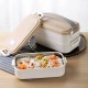 ظرف غذا ارگانیک 2 طبقه درچوبی 1600 میل  Lunch Box