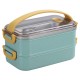 ظرف غذا خوری استیل دو طبقه 1600میل  Lunch Box