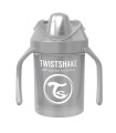 لیوان آبمیوه خوری دسته دار تویست شیک 230 میل طوسی صدفی Twistshake