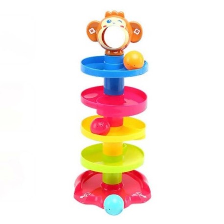 خريد اينترنتي سيسموني نوزاد اسباب بازی برج توپ طبقاتی طرح میمون هانگر Huanger نوزادی، نی نی لازم فروشگاه اینترنتی سیسمونی
