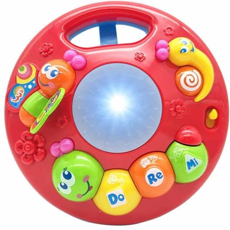 میز بازی موزیکالی کودک طرح کرم ابریشم TOT Kids