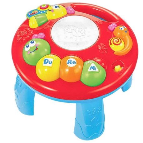 میز بازی موزیکالی کودک طرح کرم ابریشم TOT Kids