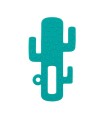 دندانگیر سیلیکونی طرح کاکتوس مینیک اوی اوی MinikOiOi