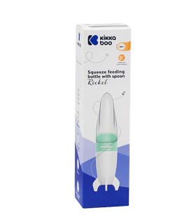 سرلاک خوری سیلیکونی قاشقی 90 میل کیکابو kikkaboo