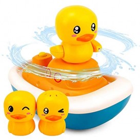 اسباب بازی حمام مدل اردک قایق سوار