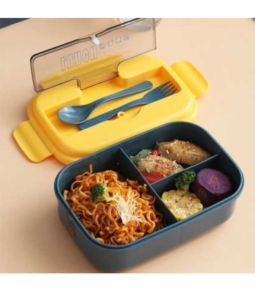 ست غذاخوری ارگانیک کودک لانچ باکس 1100میل LUNCH BOX