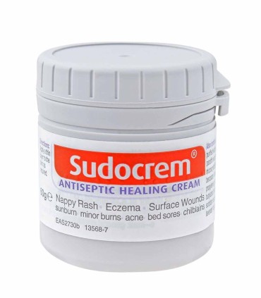 سودوکرم پماد سوختگی نوزاد 60 میل SUDOCREM - لیست سیسمونی